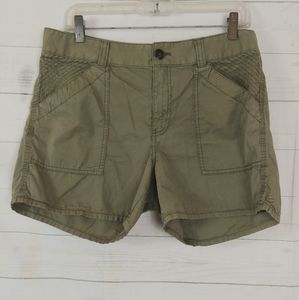 Madewell 100% Cotton Shorts Size 29 Army Green